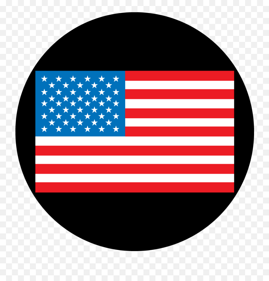 American Flag - American Flag Within A Circle Emoji,Inside Out Cut Emotions