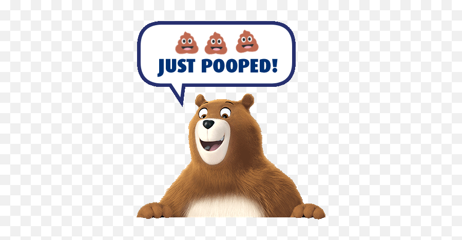 Charmin Pooptastic Stickers - Transparent Charmin Bear Png Emoji,Trash Dove Emoji