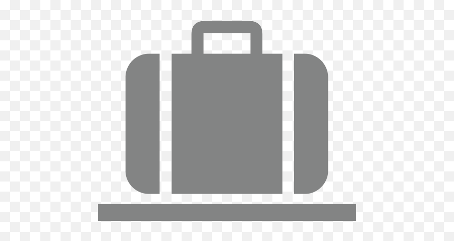 Baggage Claim - Suitcase Emoji Black And White,Briefcase Emoji