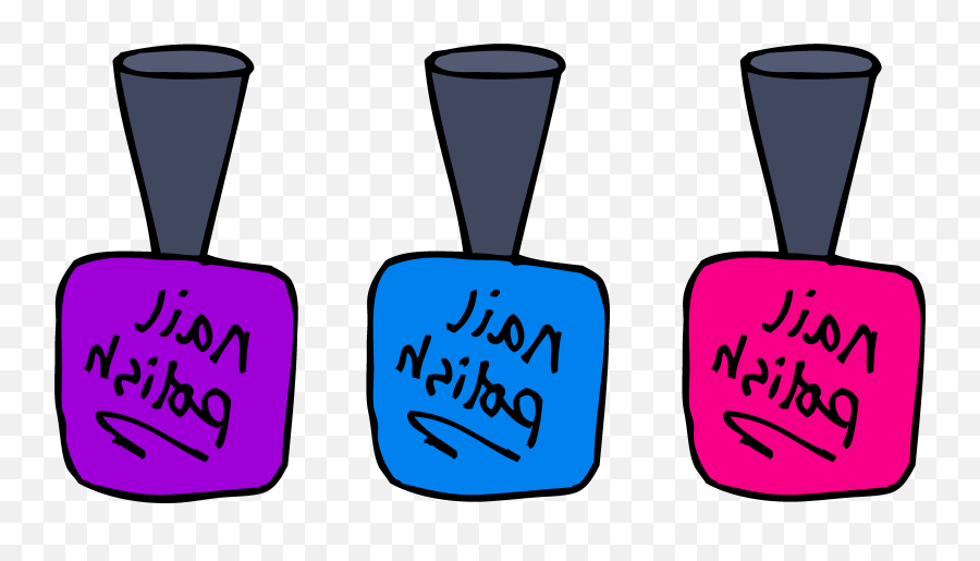 Naill Polish Drawning - Nail Polish Emoji,Nail Emoji