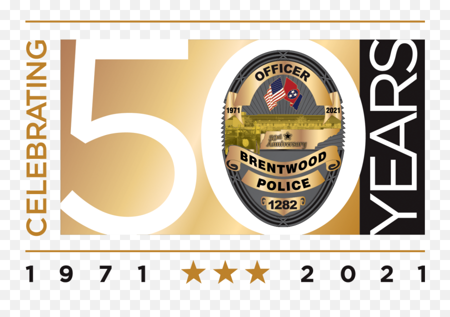 Brentwood Police Celebrate 50 Year Anniversary With Virtual - Smartfocus Emoji,What Emoticons To Use For Celebration