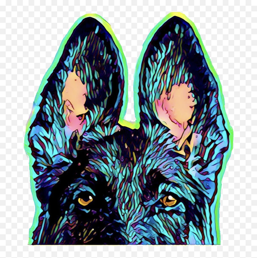 Is A Gsd Right For Me - Dog Emoji,How To Tell German Shepherds Emotions By Their Ears