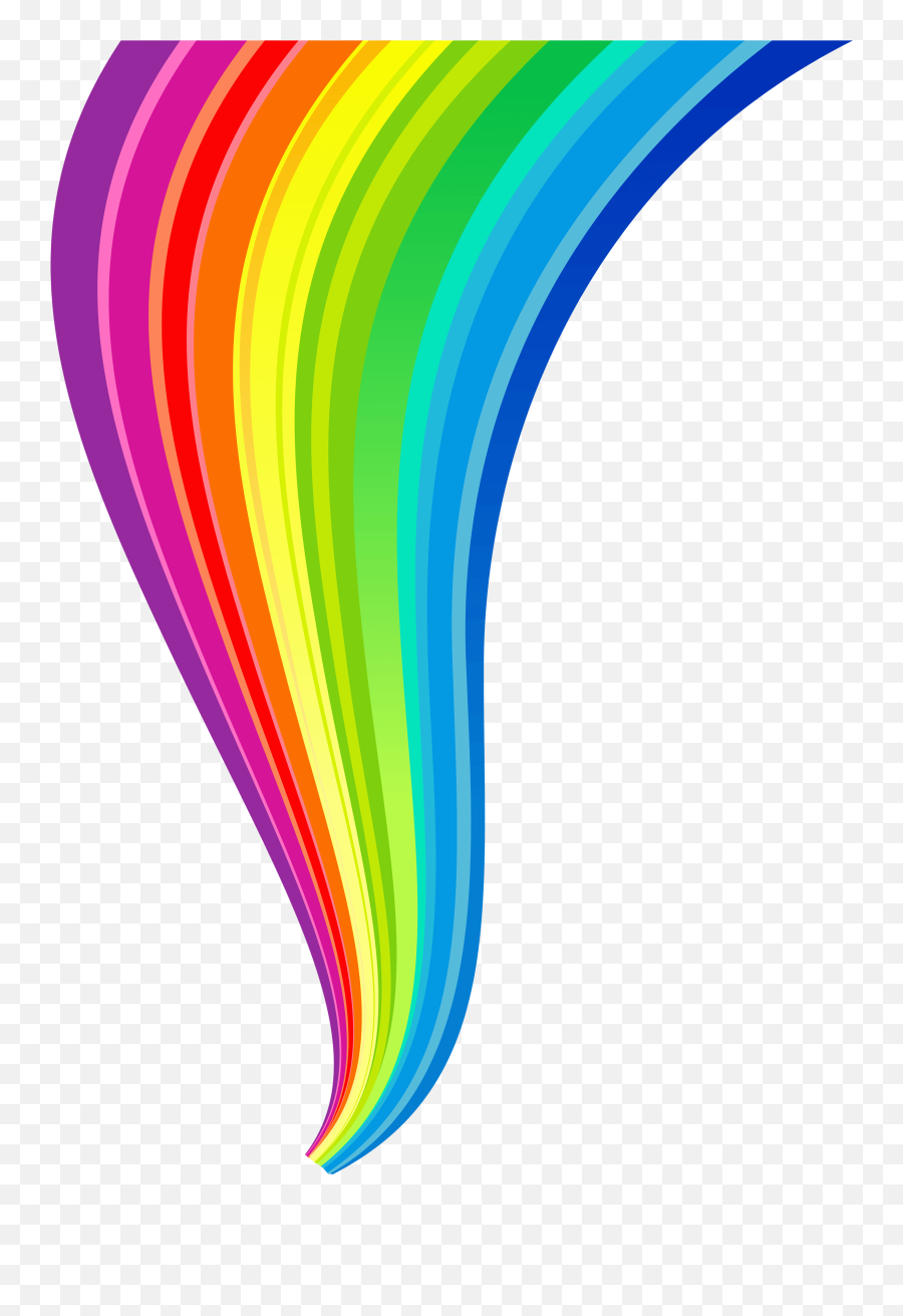 Rainbow Mustache Wallpapers - Transparent Rainbow Lines Png Emoji,Emoji Wallpaper For Bedroom