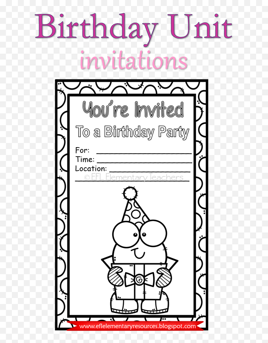 Esl Birthday Unit Printable Invitations - Worksheet Emoji,Pinterest Emotions Activities