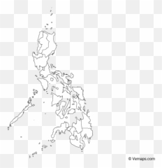 Outline Map Of Philippines With Regions - Philippines Map Outline Emoji,Filipino Emotions Activities