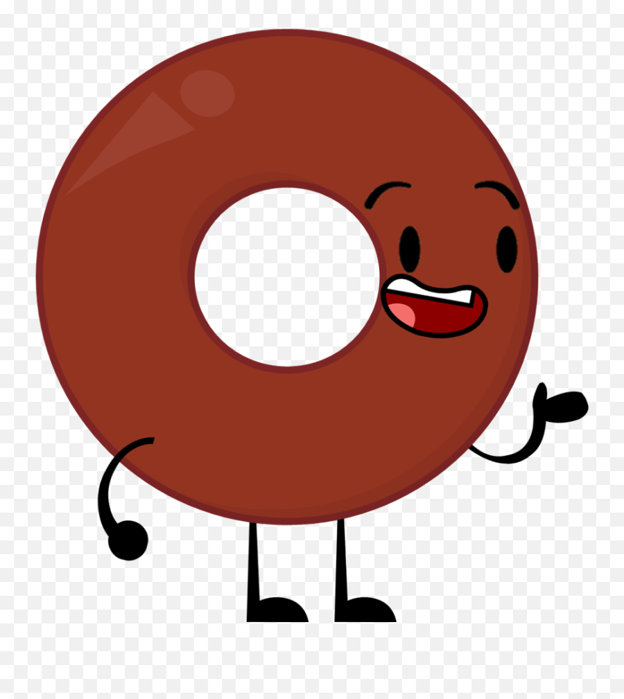 Chocolate Donut Object Hotness - Lindt Clipart Full Size Bfdi Chocolate Donut Emoji,Hot Beverage Emoji
