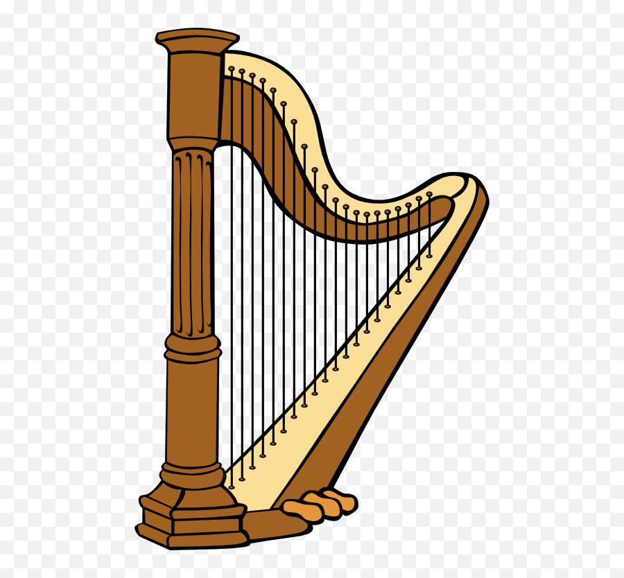 Image Of Harp - Harp Clipart Emoji,Harp Emoji