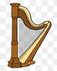Image Of Harp - Harp Clipart Emoji,Harp Emoji