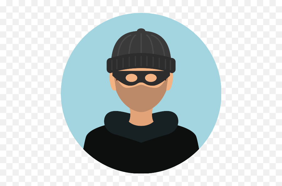 Burglar Thief Vector Svg Icon - Thief Icon Png Emoji,Burglar Emoticon