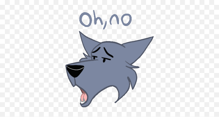 Expressions Dog Sticker - Expressions Dog Blue Discover Aggression Emoji,Face Emotions Tumblr