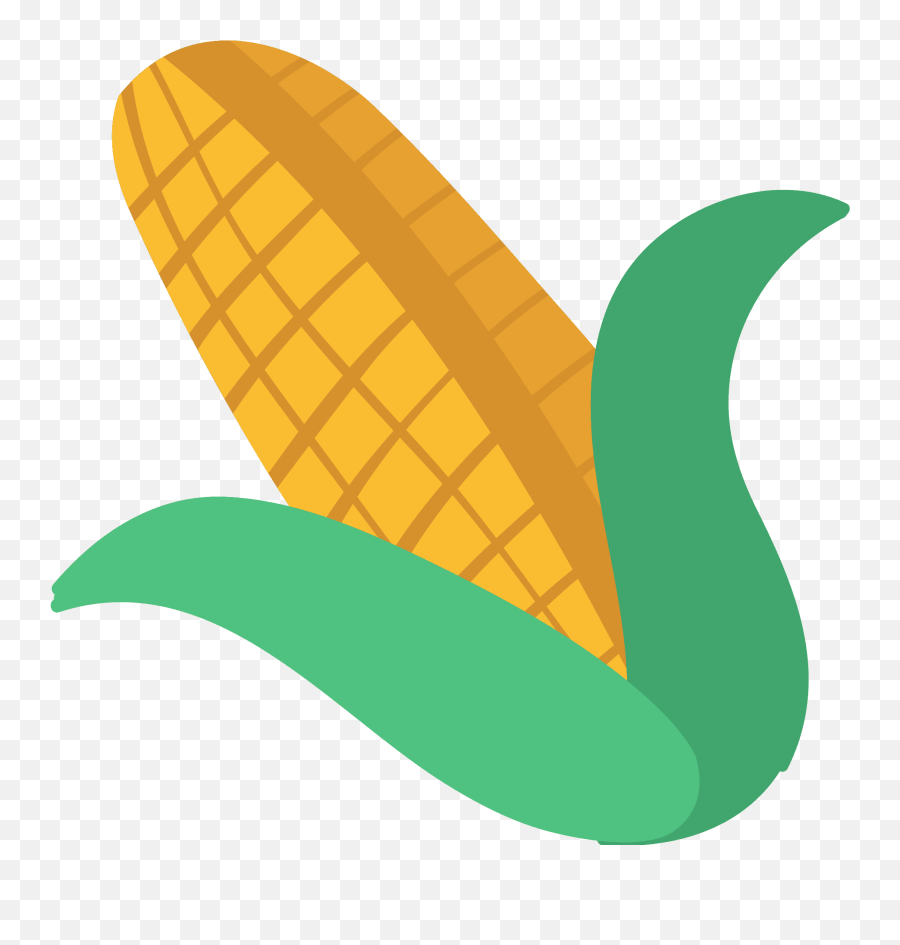 Ear Of Corn Emoji Clipart - Corn Emoji Transparent,Corn Emoji