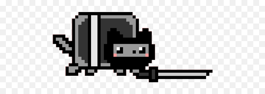 Top American Ninja Warrior Nbc Stickers For Android U0026 Ios - Nyan Cat Gif White Background Emoji,Nyan Cat Emoticon