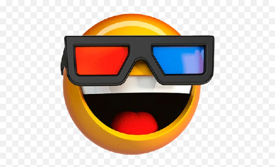 3d Emoticons Whatsapp Stickers - Stickers Cloud 3d Whatsapp Sticker Emoji,Emoticons Sunglasses