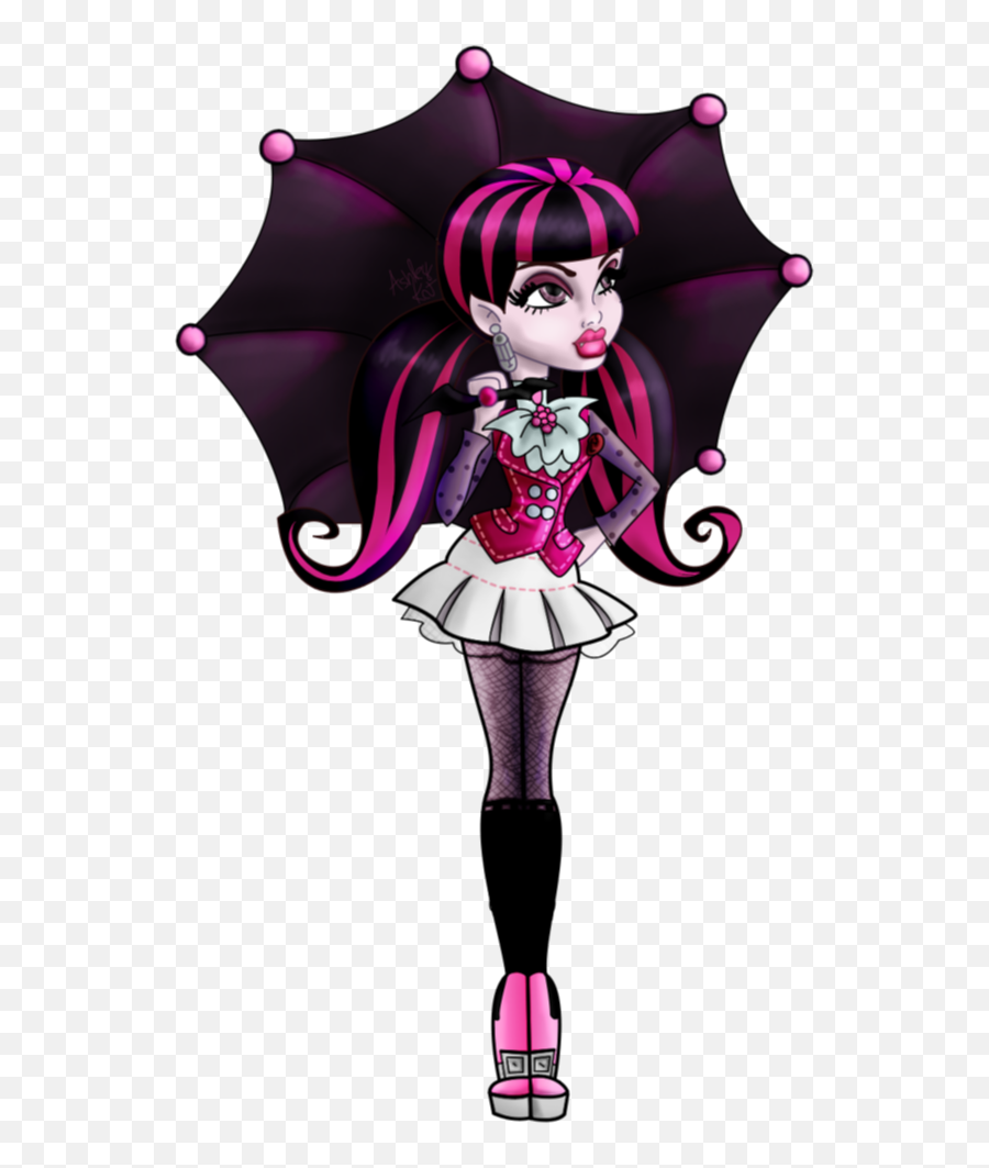 Monster High Hairstyle Draculaura - Draculaura Deviantart Emoji,Fade Haircut Emoticon Animated