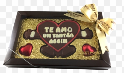 Sweet Point - Chocolate Escrito Eu Te Amo Emoji,Te Amo Escrito Com Emoticons