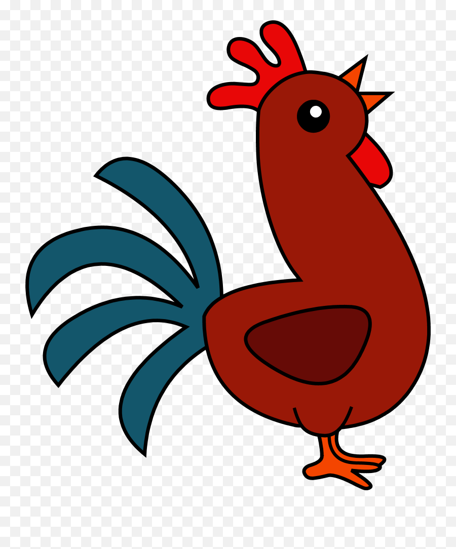 Farm Clipart Rooster - Rooster Clip Art Emoji,Rooster Emoji
