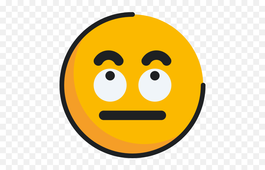 Emoji Emoticon Face Rolling Eyes - Happy,Rolling Eyes Emoji