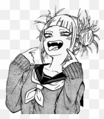The Most Edited Cuteness Picsart - Background Toga Himiko Transparent Emoji,Food Doodle Emotions Cutee