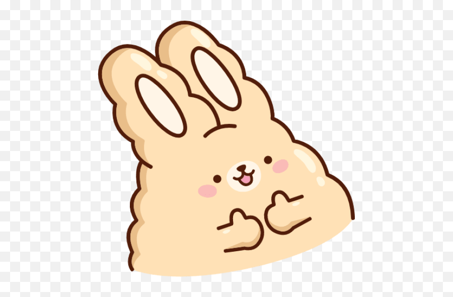 Sticker Maker - Cute Rabbit Emoji,Raabbit Emoticon