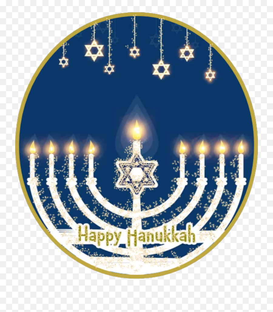 Happy Hanukkah Sticker Challenge - Menorah Emoji,Happy Hanukkah Emoji