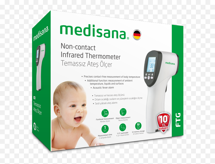 Ftg Non - Contact Infrared Thermometer Emoji,Thermometer For Emotions Images