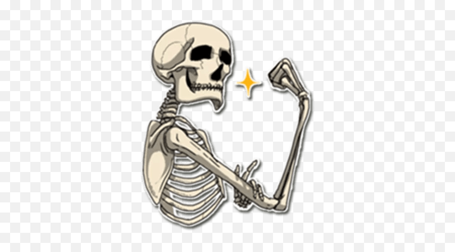 Skeleton Boy Stickers - Live Wa Stickers Emoji,Skeleton Emoji