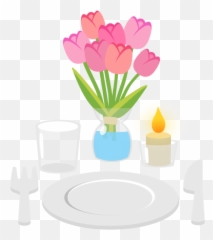 Emoji Menu,Tulip Emoji