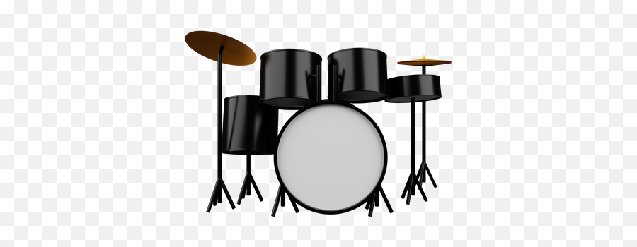 Premium Drum 3d Illustration Download In Png Obj Or Blend Emoji,Discord Drums Emoji