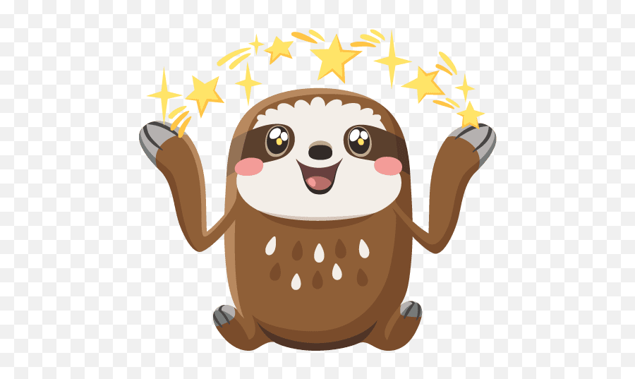 Sticker Larry 13 Vk Download Free Emoji,Sloth Emoji Png