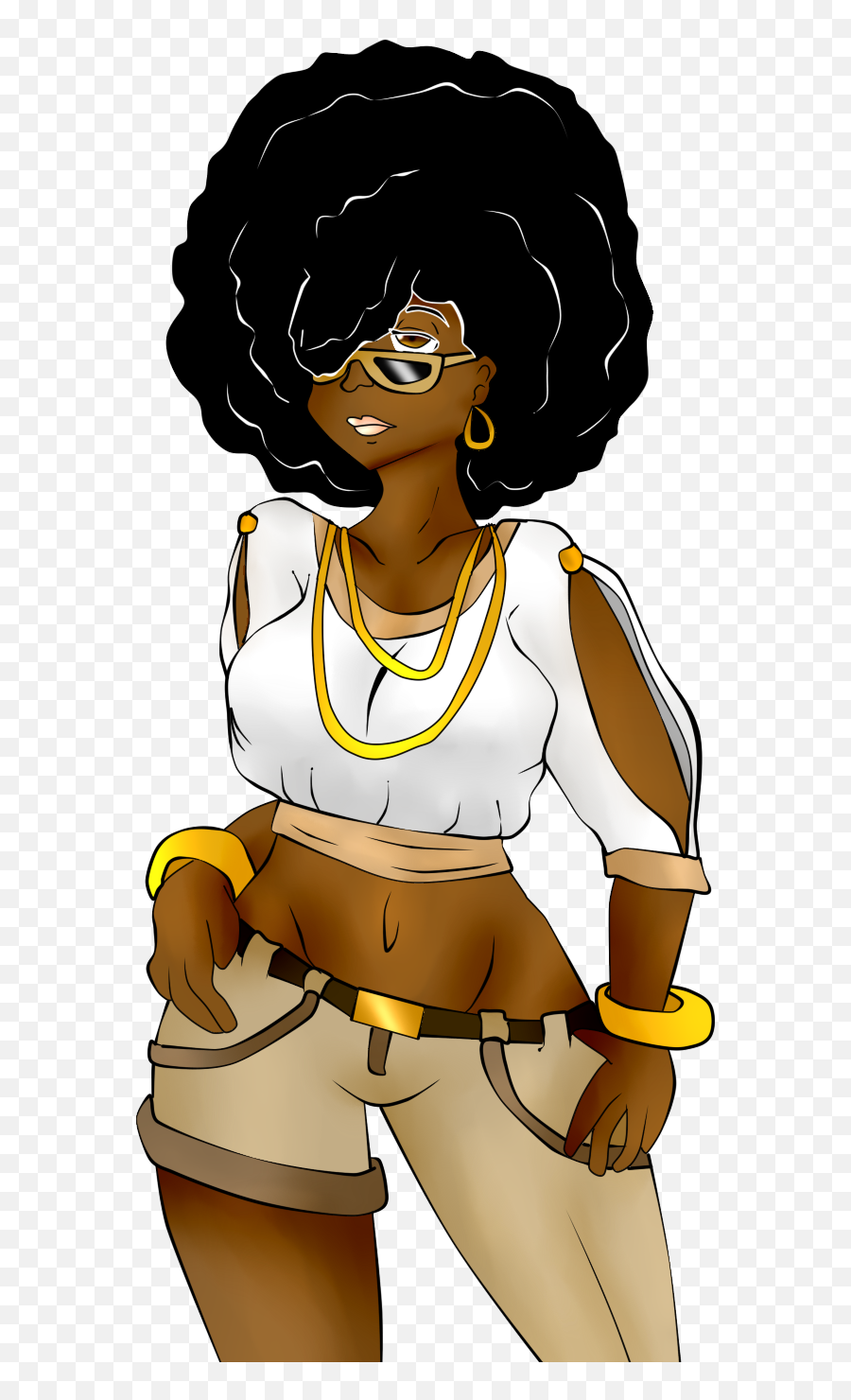 Queen Clipart Afro Queen Afro Transparent Free For Download - African American Women Cartoon Emoji,Black Girl Emoji