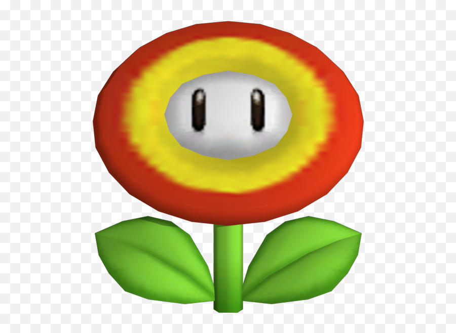 Wii - New Super Mario Bros Wii Fire Flower The Models Happy Emoji,Mario Emoticon