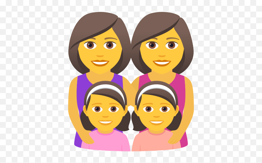 Emoji U200du200du200d Familia Esposa Esposa Hija Wprock - Emoji De Família,Emoji Sonrisa