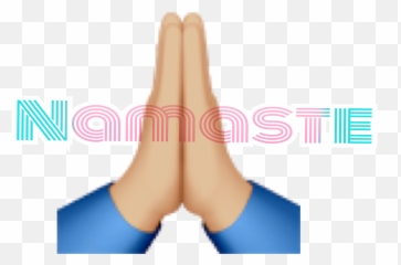 Namaste Sticker By Paula Santos - Stretches Emoji,Emoji For Namaste