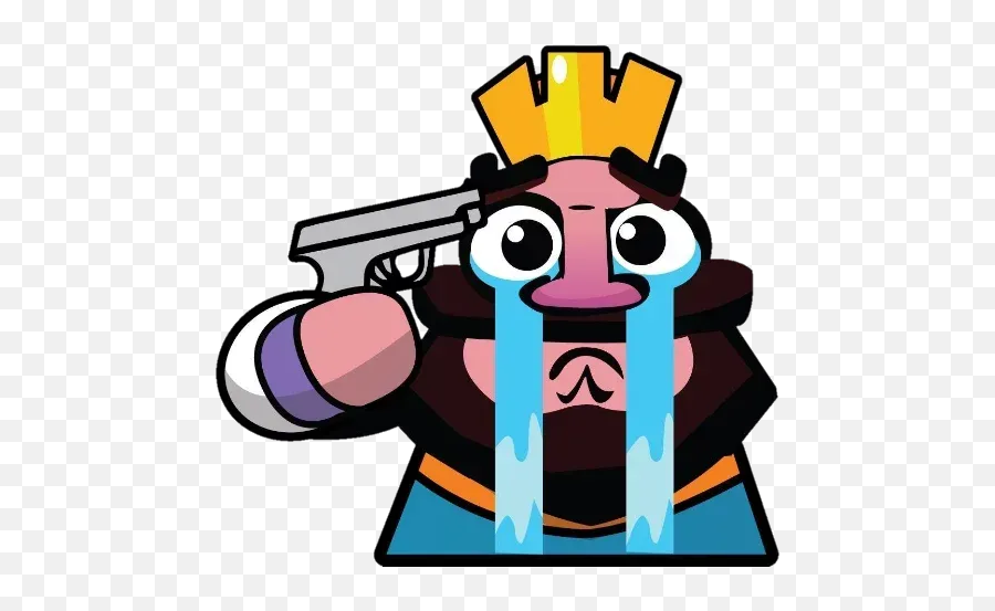 Sticker - Reacciones Clash Royale Png Emoji,Traitor Emoji