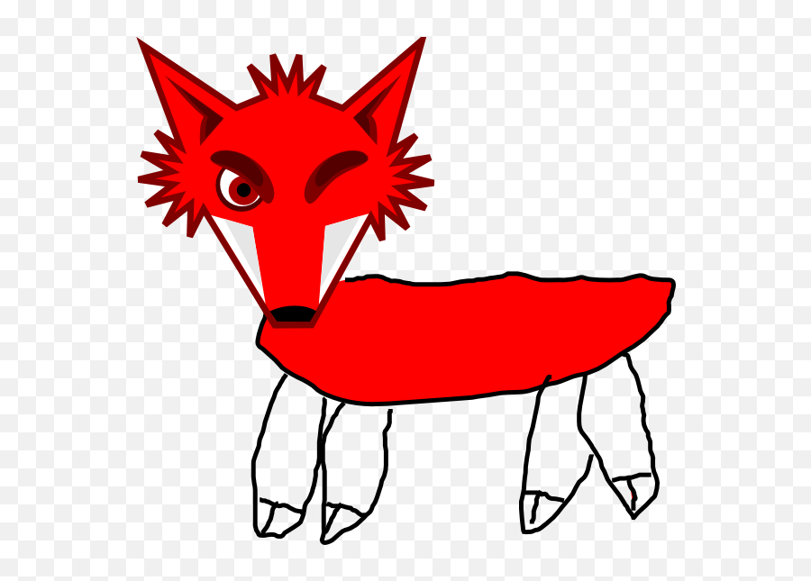 Fox Clipart Vector Fox Vector Transparent Free For Download - Red Fox Clipart Emoji,Silver Fox Emoji