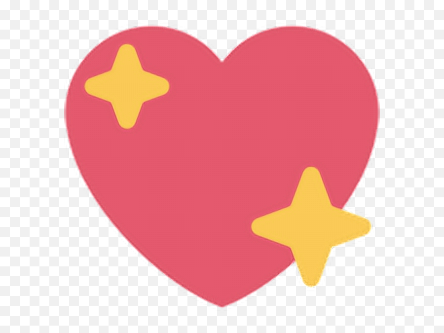 Heart Twitter Emoji Edit Free Sticker - Transparent Background Android Heart Emojis,Free Emoji For Twitter
