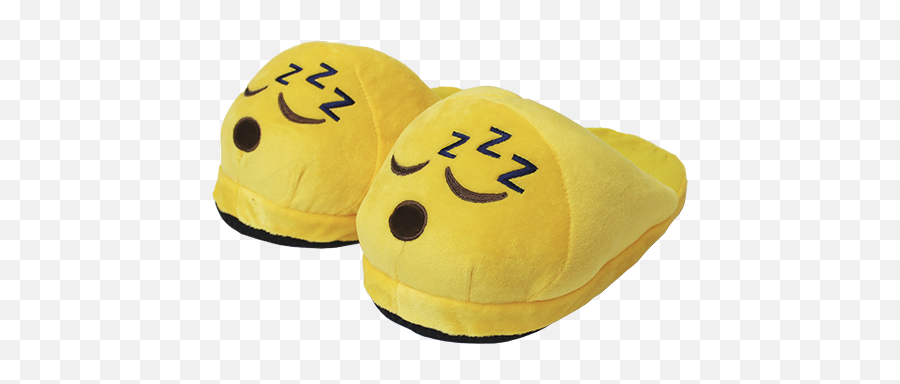 Pantuflas Emoji Dormilon - Happy,Fiesta Tematica Emoji