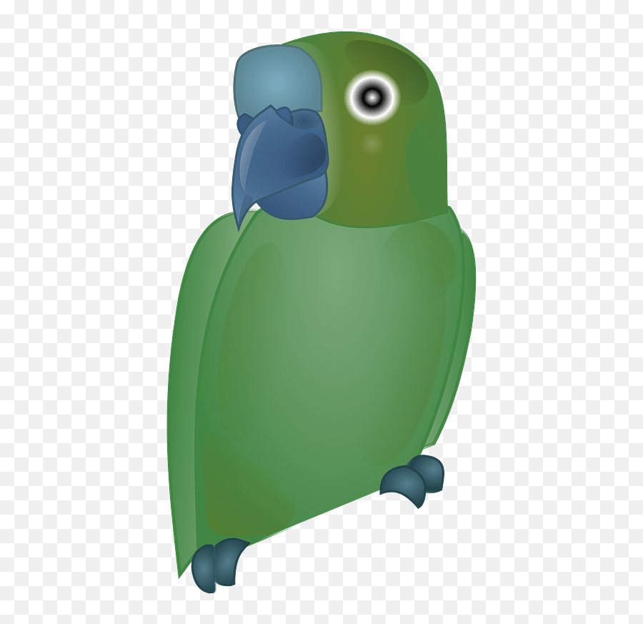 Green Parrot Clipart - Birds Emoji,Parakeet Emoji