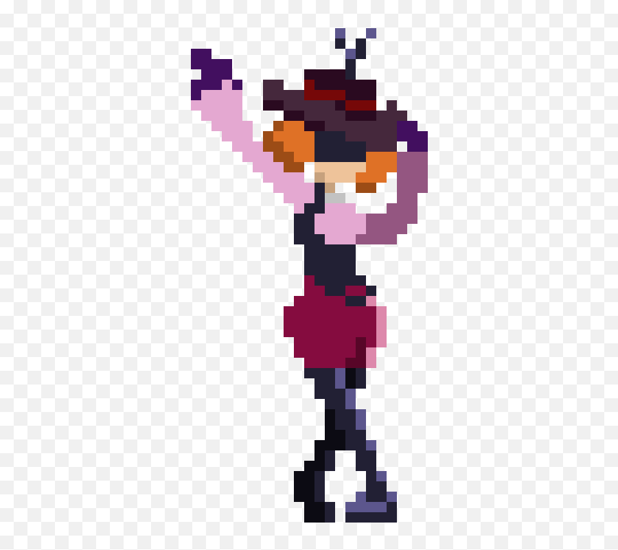 Pixel Animation Of Beauty Thief Haru Okumura From Persona 5 - Haru Okumura Pixel Art Emoji,Thief Emoji