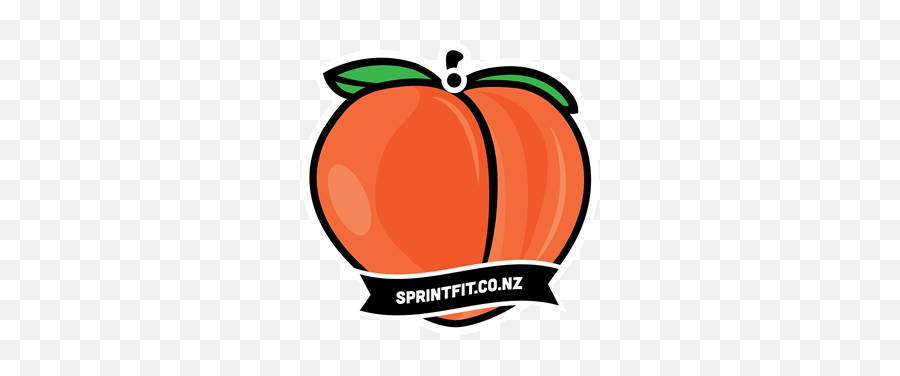 Sprint Fit Peach Emoji Air Freshener - Fresh,Pumpkin Emoji