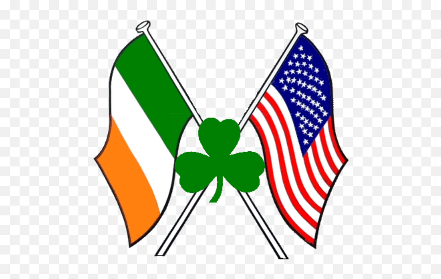 Download Irish United Of States Flag - Irish American Flag Emoji,Irish Flag Emoticon