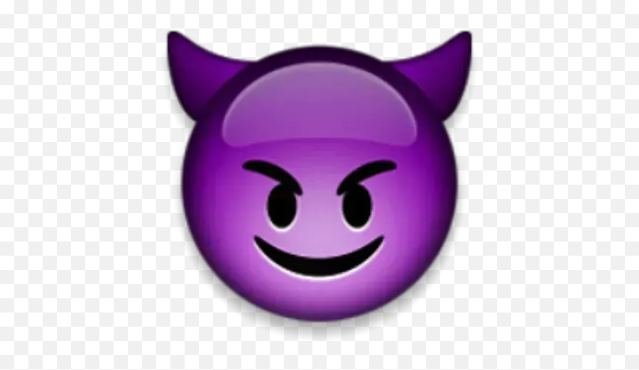 Evil Emoji Emojisticker Sticker - Kahoot Emoji,Evil Emoji