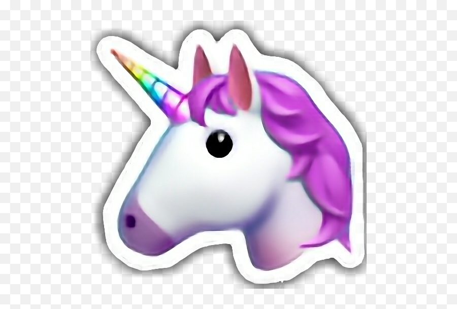 Unicorn Emoji No Background Full Size Png Download Seekpng - Whatsapp Emojis Unicorn,No Emojis
