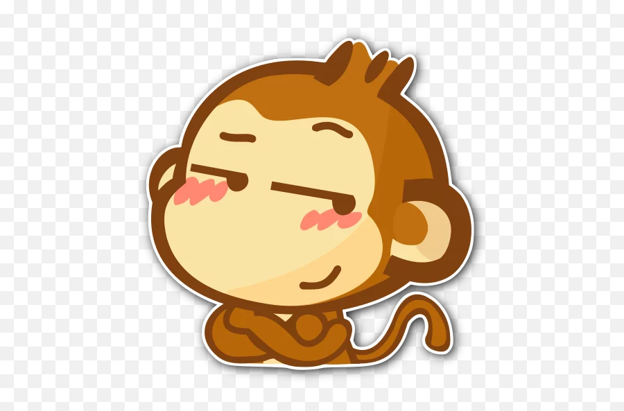 Yoyo Stickers For Telegram - Yoyo Sticker Emoji,Monkey Emoji Sticker