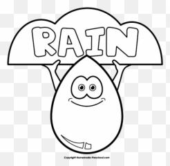Free Rain Clipart - Happy Emoji,Raindrop Emoticon