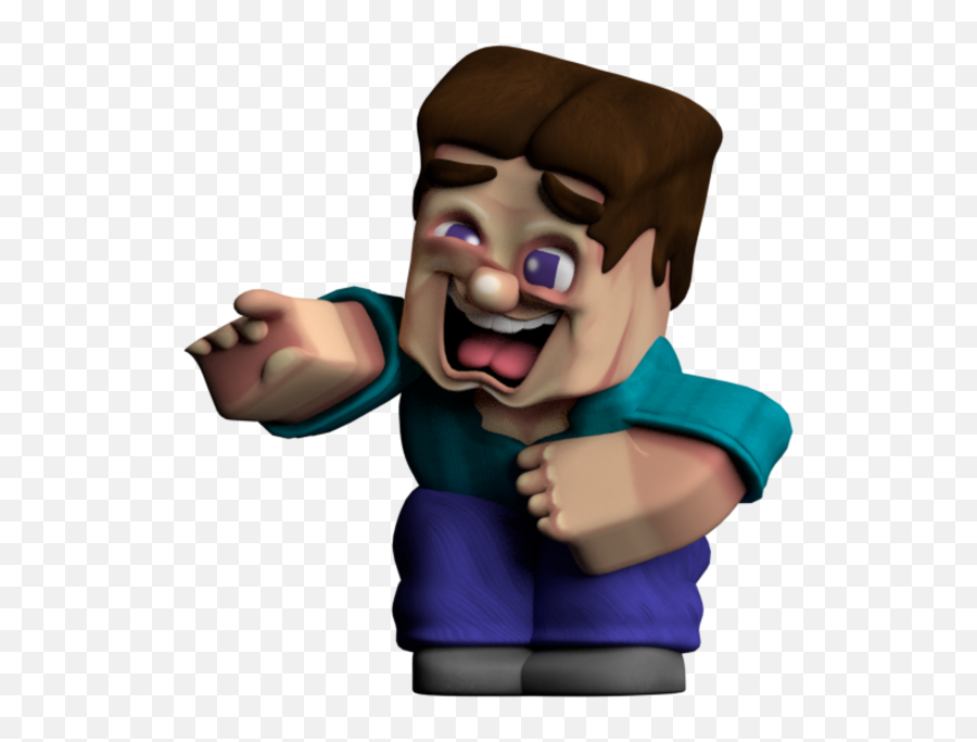 Minecraft - Steve Laughing Clipart Full Size Clipart Minecraft Steve Funny Face Emoji,4chan Emoji