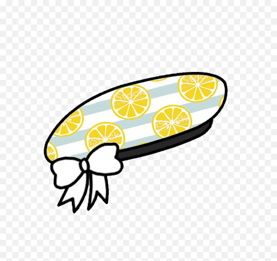Gacha Hat Gachahat Sticker - Gacha Hat Emoji,Lemon Emoji Hat