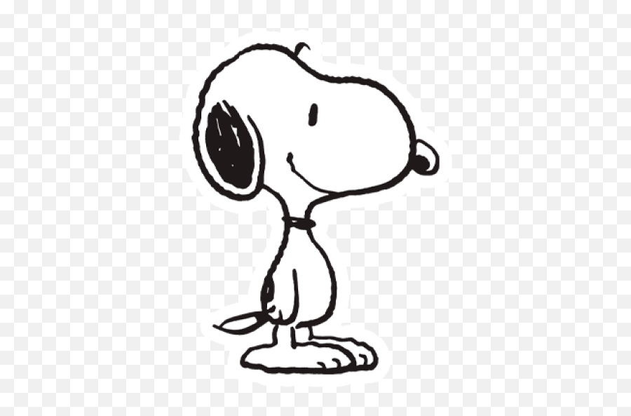 Sticker Maker - Snoopy Did Snoop Get His Name Emoji,Emoticons Do Snoopy