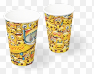 Festcolor Copo Emoji Papel 300ml 8un - Copo Decorado Com Emoji,Aladdin Emoji