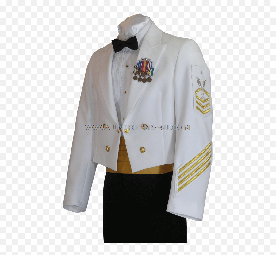 Enlisted Dinner Dress White Jacket Uniform - Us Navy Dinner Dress White Enlisted Emoji,Us Navy Chief Emoticons